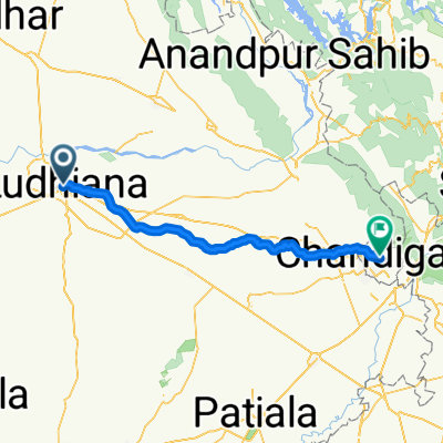 ludhiana to Chandigarh