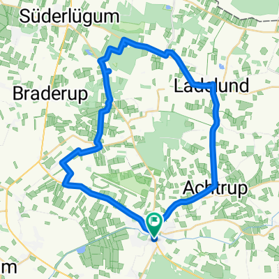 Flensburger Straße, Leck nach Flensburger Straße, Leck