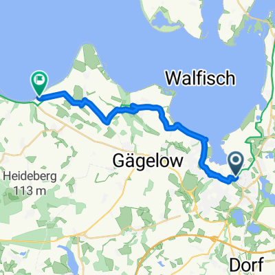 Ulmenstraße nach Wohlenberger Wiek