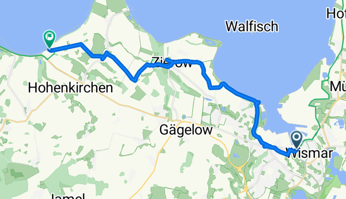 Ulmenstraße nach Wohlenberger Wiek