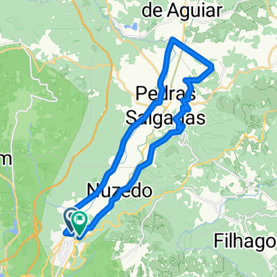 De Rua Doutor Mota Pinto a Vila Pouca de Aguiar (Bus Station)