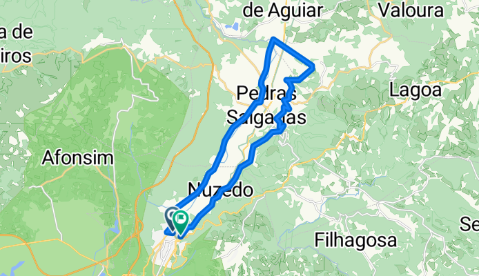 De Rua Doutor Mota Pinto a Vila Pouca de Aguiar (Bus Station)