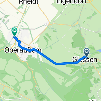 Am Frankenfeld nach Alte Landstraße