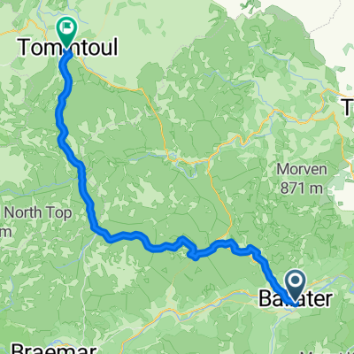 Ballater to Tomintoul
