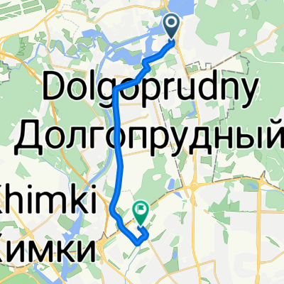 Старое Дмитровское шоссе, Долгопрудный до Ижорская улица, Москва