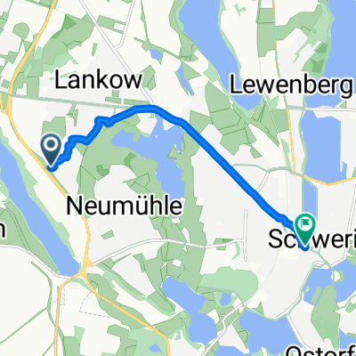 Barther Straße, Schwerin nach Schloßstraße, Schwerin