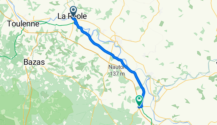 La Reole to marmande to damazan