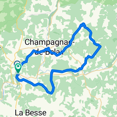 Avenue d'Angoulême, Brantôme en Périgord to Avenue d'Angoulême, Brantôme en Périgord