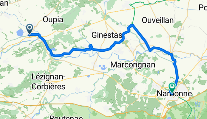 Von Homps bis Narbonne