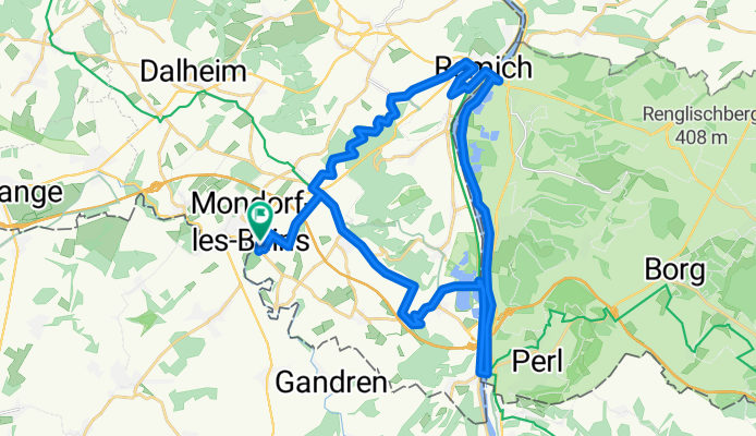 GEP 2025 Route in Bad-Mondorf