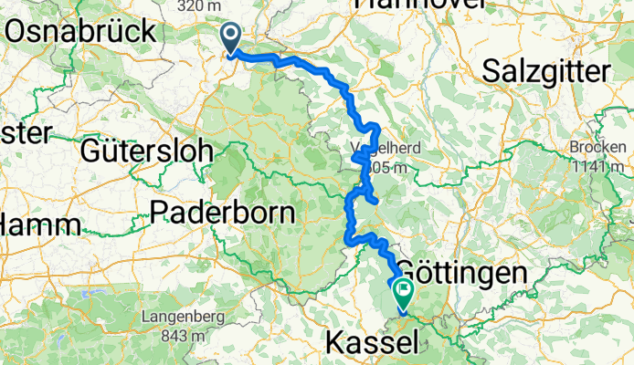 Bad Oeynhausen - Hann Münden Weser-Radweg