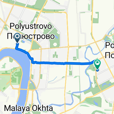 Феодосийская улица, Санкт-Петербург до улица Передовиков, Санкт-Петербург