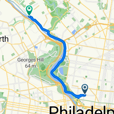 Corinthian Ave, Philadelphia to Main St, Philadelphia