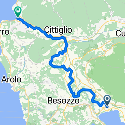 Angelo #3 @ebiketravelvarese shop to Maggiore Lake (Laveno) alonh 90% of cycle paths