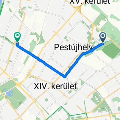 Erdőkerülő utca, Budapest - Futár utca, Budapest