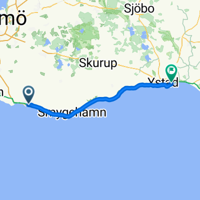 Sydkustleden - Dzień 1