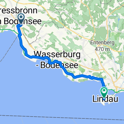 Kressbronn nach Lindau (Bodensee)