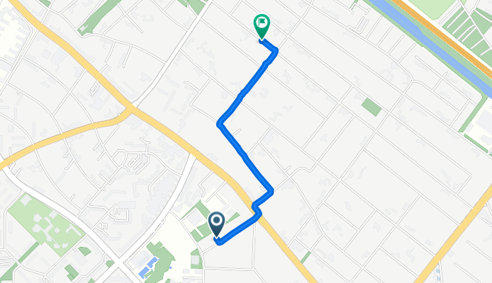 Efeuweg, Berlin nach Petunienweg, Berlin