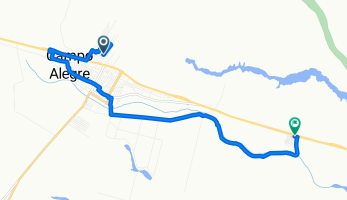 AL220, Campo Alegre a Campo Alegre