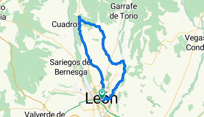 León-Ribera del Torío-Riosequino-Venta de la Tuerta-León