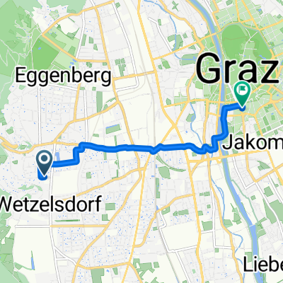 Josef-Posch-Straße, Graz nach Keesgasse, Graz