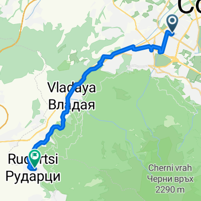 Улица Ястребец, Sofia to Алея парк, Rudartsi