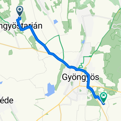 Hóvirág utca, Gyöngyöstarján - Kőkút utca, Gyöngyös