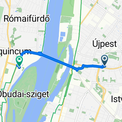 József Attila utca, Budapest - Záhony utca, Budapest