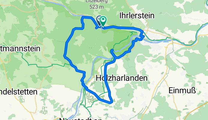 Route zu Gasthof Ehrl