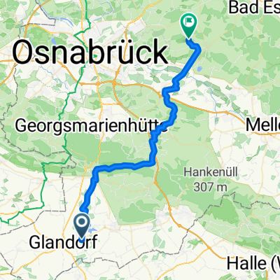 Ossenbrock , am Renkenöhrer See vorbei