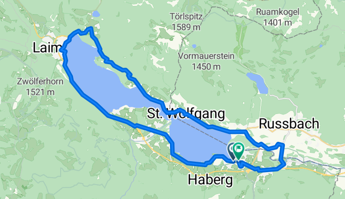 DI Seerundfahrt Wolfgangsee  32KM 600HM