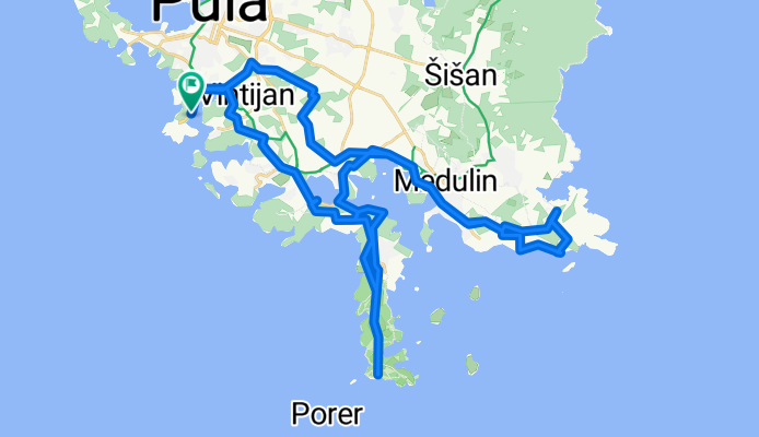 From Pula to Medulin