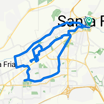 E Alameda St, Santa Fe to Cathedral Pl, Santa Fe