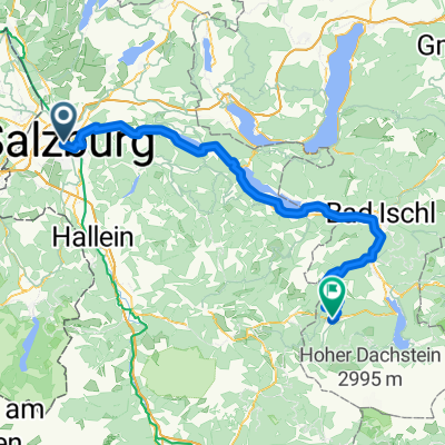 1. nap salzburg-gosau