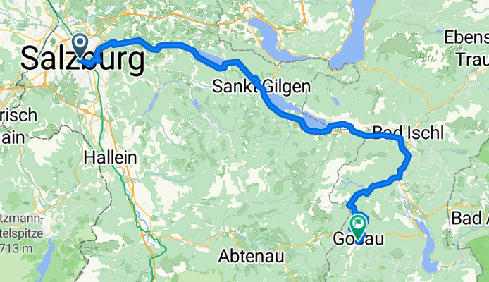1. nap salzburg-gosau