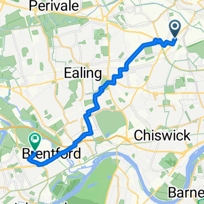 Westwood Business Centre, London to Macfarlane Lane, Isleworth