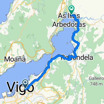 Rúa do Canceleiro to Lugar Paredes