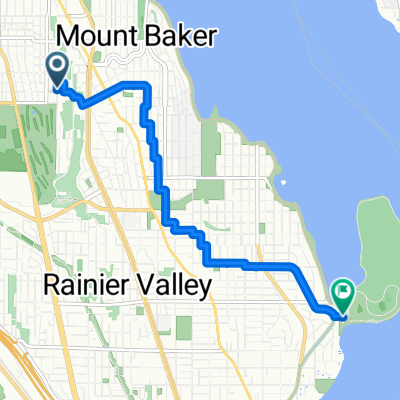 Route in Seattle