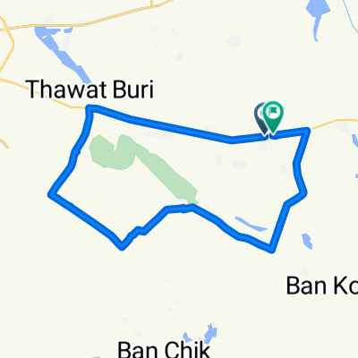 Route in Amphoe Thung Khao Luang
