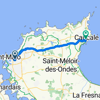 Route to 37 Rue du Port, Cancale
