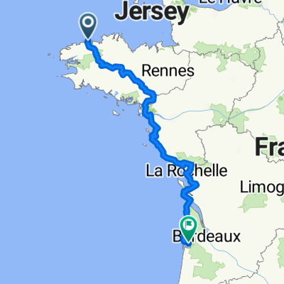 Von Roscoff bis Carhaix-Plouguer