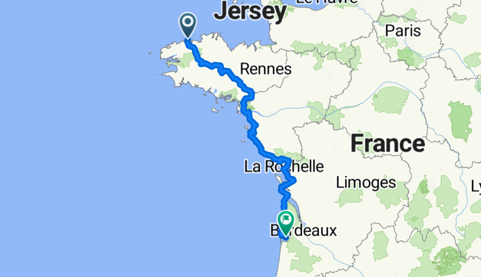 Von Roscoff bis Carhaix-Plouguer