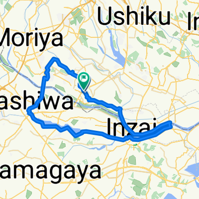 我孫子経由60km