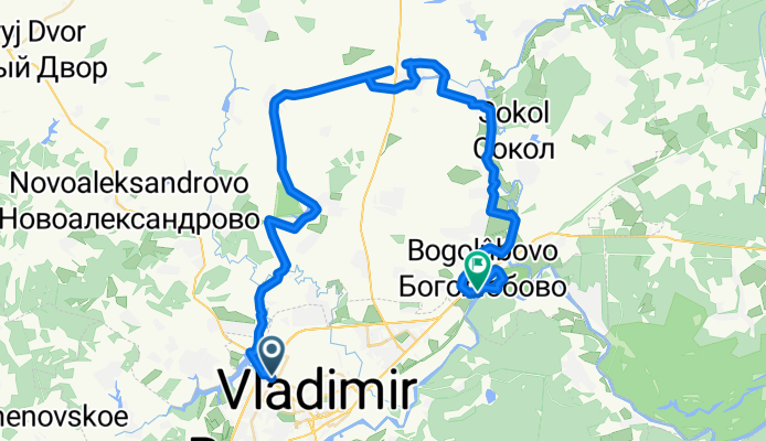 От улица Горького до улица Фрунзе