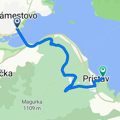 Námestovo - Oravdská priehrada / Prístav 1