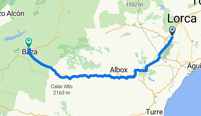 SDC 003 LORCA / ESPARRANGAL - BAZA 126 km 1271 - 817