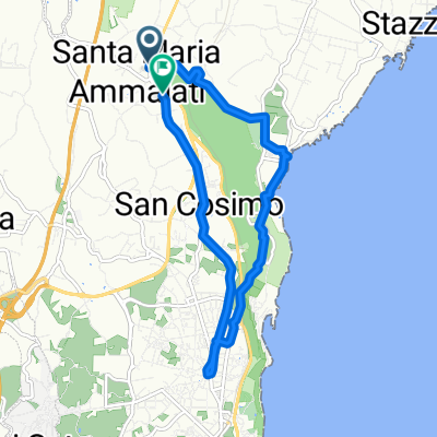 Via Provinciale Per Santa Maria Ammalati nach Via Provinciale Per Santa Maria Ammalati