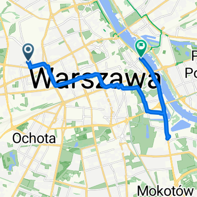 Żytnia, Warszawa do Wybrzeże Kościuszkowskie, Warszawa