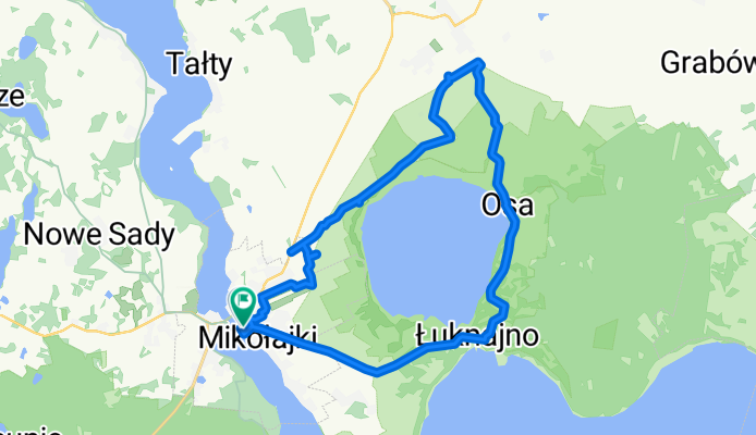 pl Wolności, Mikołajki do J Kajki, Mikołajki