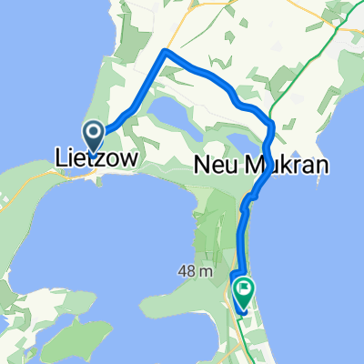 Boddenstraße, Lietzow nach Nordstraße, Binz